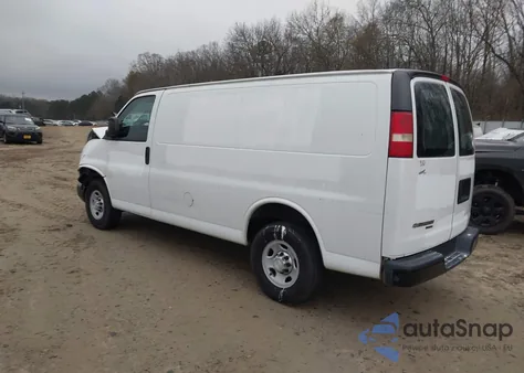2014 Chevrolet Express 2500 Work Van from USA, damaged, VIN 1GCWGFBA7E1209297